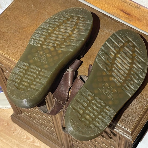 Dr. Martens Brown Leather Platform Fisherman Sandals main image 4